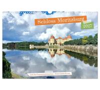 Calendrier 2027 · US Version · Le château de Moritzburg et le château des | Faisans · Deux résidences royales d'une beauté exceptionnelle dans la Saxe, la… · DIN A3 paysage · CALVENDO Calendrier mural