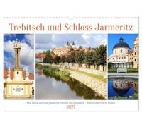 Calendrier 2027 · US Version · Le château de Trebitsch et Jarmeritz | La culture juive et un magnifique château baroque en Moravie tchèque · DIN A3 paysage · CALVENDO Calendrier mural