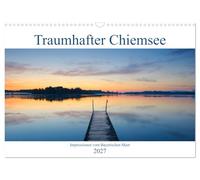 Calendrier 2027 · US Version · Le Chiemsee, un lieu de rêve | Impressions de la « mer bavaroise · Mois après mois, une magnifique photo d'une… · DIN A3 paysage · CALVENDO Calendrier mural