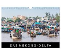 Calendrier 2027 · US Version · Le delta du Mékong | Un voyage en images à travers le fascinant delta du Mékong · Un calendrier… · DIN A4 paysage · CALVENDO Calendrier mural