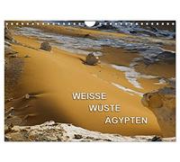 Calendrier 2027 · US Version · Le désert blanc d'Égypte | Photos du parc national du Désert Blanc en Égypte · DIN A4 paysage · CALVENDO Calendrier mural