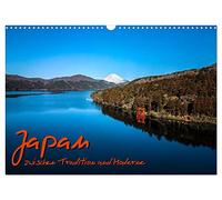 Calendrier 2027 · US Version · Le Japon : entre tradition et modernité | Calendrier mensuel exclusif avec des photos du Japon · DIN A3 paysage · CALVENDO Calendrier mural