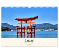 Calendrier 2027 · US Version · Le Japon : entre tradition et modernité | En route au pays du soleil levant · DIN A3 paysage · CALVENDO Calendrier mural