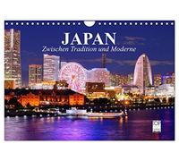 Calendrier 2027 · US Version · Le Japon. Entre tradition et modernité | La vie trépidante du Japon, entre tradition et modernité · DIN A4 paysage · CALVENDO Calendrier mural