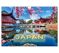 Calendrier 2027 · US Version · Le Japon : haute technologie et tradition | État insulaire d'Extrême-Orient, entre tradition et modernité · DIN A4 paysage · CALVENDO Calendrier mural