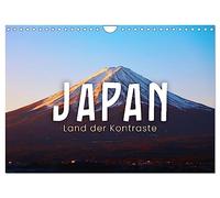 Calendrier 2027 · US Version · Le Japon, terre de contrastes | Jeunes et moins jeunes, tradition et modernité, temple et haute technologie · DIN A4 paysage · CALVENDO Calendrier mural