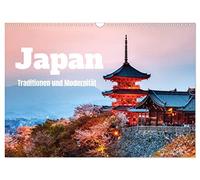 Calendrier 2027 · US Version · Le Japon : traditions et modernité | Souvenirs du pays du Soleil levant · DIN A3 paysage · CALVENDO Calendrier mural