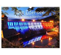 Calendrier 2027 · US Version · Le lac Edersee : un véritable paradis dans | le nord de la Hesse · Dans le Waldecker Land se trouve, au calme et dans un… · DIN A3 paysage · CALVENDO Calendrier mural