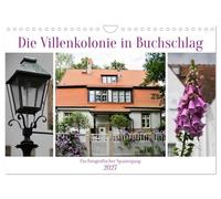 Calendrier 2027 · US Version · Le lotissement de villas de Buchschlag | L'ensemble de la colonie de villas est classé monument historique · DIN A4 paysage · CALVENDO Calendrier mural