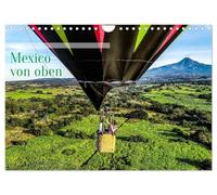 Calendrier 2027 · US Version · Le Mexique vu d'en haut | Du Pacifique aux Caraïbes · DIN A4 paysage · CALVENDO Calendrier mural