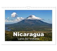 Calendrier 2027 · US Version · Le Nicaragua, le pays des volcans | Le Nicaragua, un pays où les volcans s'alignent comme un collier de perles et… · DIN A4 paysage · CALVENDO Calendrier mural