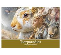 Calendrier 2027 · US Version · Le paradis des animaux - Les mondes | fantastiques des animaux · Un monde animal peuplé d'animaux extraordinaires · DIN A4 paysage · CALVENDO Calendrier mural