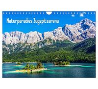 Calendrier 2027 · US Version · Le paradis naturel de la Zugspitzarena | Des paysages saisissants dans la région de la Zugspitze · DIN A4 paysage · CALVENDO Calendrier mural