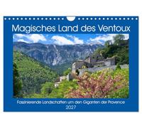 Calendrier 2027 · US Version · Le pays enchanteur du Ventoux | La région autour du Mont Ventoux est considérée comme l'une des plus belles de… · DIN A4 paysage · CALVENDO Calendrier mural
