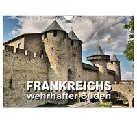 Calendrier 2027 · US Version · Le Sud fortifié de la France | Forteresses et fortifications en Languedoc-Roussillon · DIN A4 paysage · CALVENDO Calendrier mural