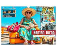 Calendrier 2027 · US Version · Le « turbo-retraite ». Quand la retraite | prend vraiment son envol · Des retraités rigolos en pleine action · DIN A3 paysage · CALVENDO Calendrier mural
