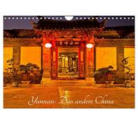 Calendrier 2027 · US Version · Le Yunnan : l'autre Chine | Découvrez une Chine méconnue · DIN A4 paysage · CALVENDO Calendrier mural