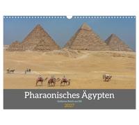 Calendrier 2027 · US Version · L'Égypte pharaonique | Des témoins de pierre d'une grande époque · DIN A3 paysage · CALVENDO Calendrier mural