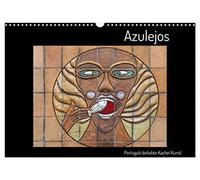 Calendrier 2027 · US Version · Les azulejos : l'art populaire portugais du | carrelage · Les images réalisées à partir de carreaux constituent une forme… · DIN A3 paysage · CALVENDO Calendrier mural