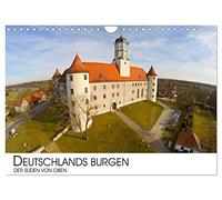 Calendrier 2027 · US Version · Les châteaux d'Allemagne | Le sud vu d'en haut · Les châteaux allemands vus du ciel · DIN A4 paysage · CALVENDO Calendrier mural