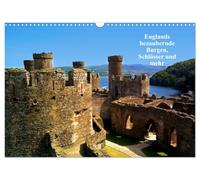 Calendrier 2027 · US Version · Les châteaux et autres sites enchanteurs | d'Angleterre · Une sélection de châteaux, de palais, d'églises, de cathédrales… · DIN A3 paysage · CALVENDO Calendrier mural