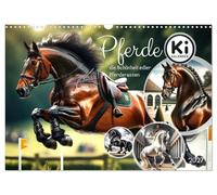 Calendrier 2027 · US Version · Les chevaux : la beauté des races équines | nobles · Découvrez la diversité fascinante et l'élégance des chevaux les plus… · DIN A3 paysage · CALVENDO Calendrier mural