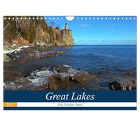 Calendrier 2027 · US Version · Les Grands Lacs - Les Grands Lacs | Aux abords des Grands Lacs, le visiteur découvre une variété époustouflante de… · DIN A4 paysage · CALVENDO Calendrier mural