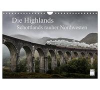 Calendrier 2027 · US Version · Les Highlands : le nord-ouest sauvage de | l'Écosse · Les paysages fascinants de l'Écosse en images spectaculaires · DIN A4 paysage · CALVENDO Calendrier mural