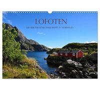 Calendrier 2027 · US Version · Les Lofoten : un archipel spectaculaire en | Norvège · Le spectaculaire archipel du nord de la Norvège · DIN A3 paysage · CALVENDO Calendrier mural