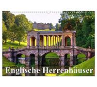 Calendrier 2027 · US Version · Les manoirs anglais | Les manoirs romantiques d'Angleterre · DIN A3 paysage · CALVENDO Calendrier mural