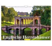 Calendrier 2027 · US Version · Les manoirs anglais | Les manoirs romantiques d'Angleterre · DIN A4 paysage · CALVENDO Calendrier mural