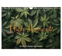 Calendrier 2027 · US Version · Les moments forts - Une année placée sous le | signe du canna couvrez la magie du cannabis tout au long de l'année: un… · DIN A4 paysage · CALVENDO Calendrier mural