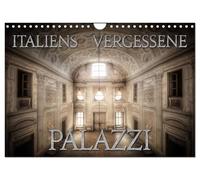 Calendrier 2027 · US Version · Les palais oubliés d'Italie | Un voyage en images à la découverte des châteaux oubliés d'Italie · DIN A4 paysage · CALVENDO Calendrier mural