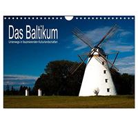 Calendrier 2027 · US Version · Les pays baltes : sur les routes à la | découverte de paysages culturels fascinants · Photos d'un voyage à la… · DIN A4 paysage · CALVENDO Calendrier mural