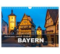 Calendrier 2027 · US Version · Les plus belles vieilles villes d'Allemagne | Bavière · 12 mois à la découverte des fascinantes vieilles villes historiques… · DIN A4 paysage · CALVENDO Calendrier mural