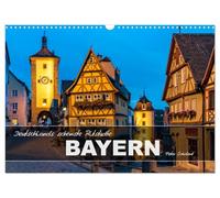Calendrier 2027 · US Version · Les plus belles vieilles villes d'Allemagne | Bavière · 12 mois à la découverte des fascinantes vieilles villes historiques… · DIN A3 paysage · CALVENDO Calendrier mural