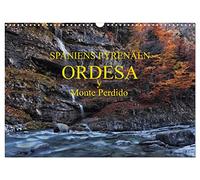 Calendrier 2027 · US Version · Les Pyrénées espagnoles - Ordesa et le Monte | Perdido · Des photos évocatrices du parc national espagnol · DIN A3 paysage · CALVENDO Calendrier mural
