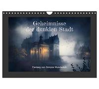 Calendrier 2027 · US Version · Les secrets de la ville obs | Le meilleur de la fantasy noire · DIN A4 paysage · CALVENDO Calendrier mural