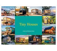 Calendrier 2027 · US Version · Les « tiny houses » : vivre dans des espaces | très réduits · Des concepts d'habitat minimaliste dans les espaces les plus… · DIN A4 paysage · CALVENDO Calendrier mural