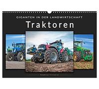 Calendrier 2027 · US Version · Les tracteurs : les géants de l'agriculture | De plus en plus grands, de plus en plus puissants, de plus en plus imposants… · DIN A3 paysage · CALVENDO Calendrier mural