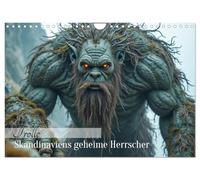 Calendrier 2027 · US Version · Les trolls - les souverains secrets de la | Scandinavie · Un calendrier épique qui présente douze puissants trolls… · DIN A4 paysage · CALVENDO Calendrier mural