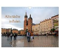 Calendrier 2027 · US Version · Les vieilles villes de Pologne | 12 impressions de cinq vieilles villes polonaises entre Gdańsk et Cracovie · DIN A4 paysage · CALVENDO Calendrier mural