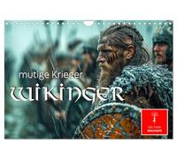 Calendrier 2027 · US Version · Les Vikings : de vaillants guerriers | Des conquérants intrépides venus de l'extrême nord au Moyen Âge · DIN A4 paysage · CALVENDO Calendrier mural