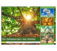 Calendrier 2027 · US Version · Les voyageurs dans le temps de la forêt | Les arbres séculaires dégagent une aura de sagesse et de continuité, et leur… · DIN A3 paysage · CALVENDO Calendrier mural