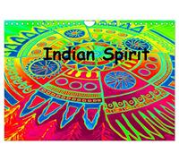 Calendrier 2027 · US Version · L'esprit indien | Mandalas et bien plus encore · DIN A4 paysage · CALVENDO Calendrier mural