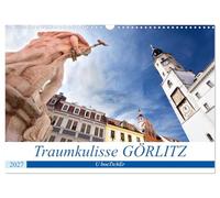 Calendrier 2027 · US Version · Lieu de rêve : GÖRLITZ | Görlitz · Cette ville saxonne de la Lusace est l'un des plus grands sites… · DIN A3 paysage · CALVENDO Calendrier mural