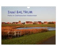 Calendrier 2027 · US Version · L'île de Baltrum, perle de la mer des Wadden | de Frise orientale · Baltrum est la plus petite des sept îles de la Frise… · DIN A4 paysage · CALVENDO Calendrier mural