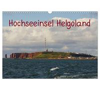Calendrier 2027 · US Version · L'île de Helgoland, au large de la mer du | Nord · La seule île allemande en haute mer · DIN A3 paysage · CALVENDO Calendrier mural