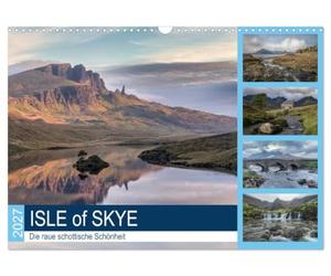 Calendrier 2027 · US Version · L'île de Skye, la beauté sauvage de l'Écosse | Un voyage aller-retour en images à travers un paysage enchanteur, tout droit… · DIN A3 paysage · CALVENDO Calendrier mural