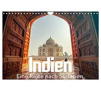 Calendrier 2027 · US Version · L'Inde - Un voyage en Asie du Sud | Laissez-vous inspirer par la culture envoûtante de l'Inde · DIN A4 paysage · CALVENDO Calendrier mural